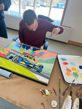 Load image into Gallery viewer, 18"x 24" Art on the Spectrum (Racing)