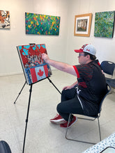 Load image into Gallery viewer, 20" x 20" Art on the Spectrum (Rugby)