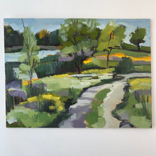 Load image into Gallery viewer, Golden Pathway // 9”x12”