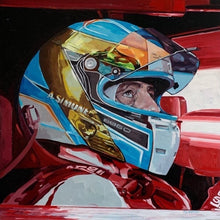 Load image into Gallery viewer, 20x20  Commissioned Motorsport Art