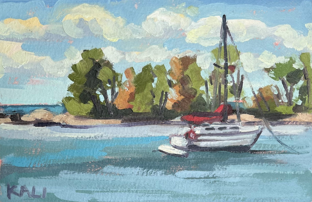 In the Harbour // 4”x6”