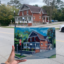 Load image into Gallery viewer, 9”x12” Commissioned Home Portrait