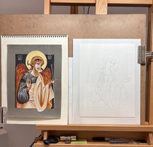 Load image into Gallery viewer, Icon Study - Angel Gabriel

