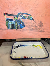 Load image into Gallery viewer, 18&quot;x 24&quot; Art on the Spectrum (Racing)
