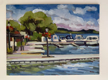 Load image into Gallery viewer, Summer at the Lake // 9”x12”
