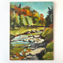 Load image into Gallery viewer, Winding Stream // 9”x12”
