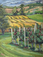 Load image into Gallery viewer, Light on the Orchard // 9”x12

