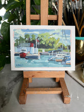 Load image into Gallery viewer, Light on the Marina // 4”x6”
